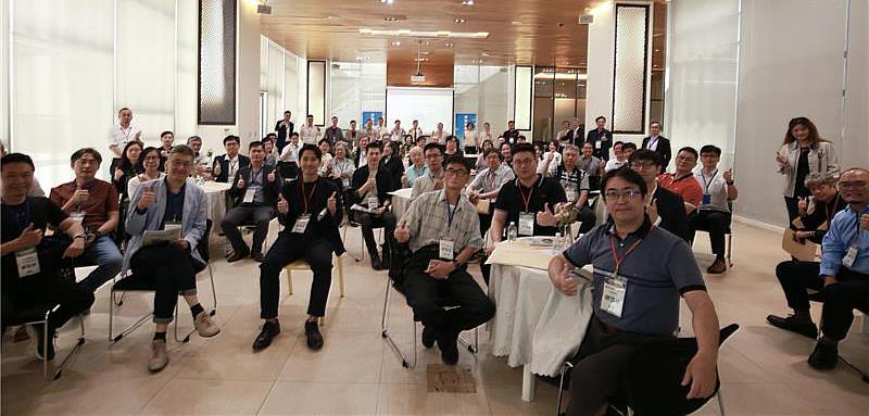經濟部產業園區管理局於高雄軟體園區南區舉辦的「高雄軟體園區CEO聯誼會」,有來自園區企業的近百位負責人參與。(圖/經濟部產業園區管理局網頁下載)