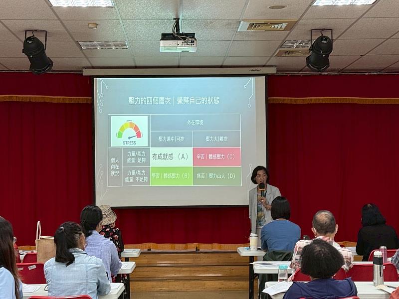 分享如何覺察自我的壓力