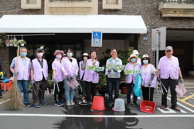 局長、水田里里長及環保志義工大合照