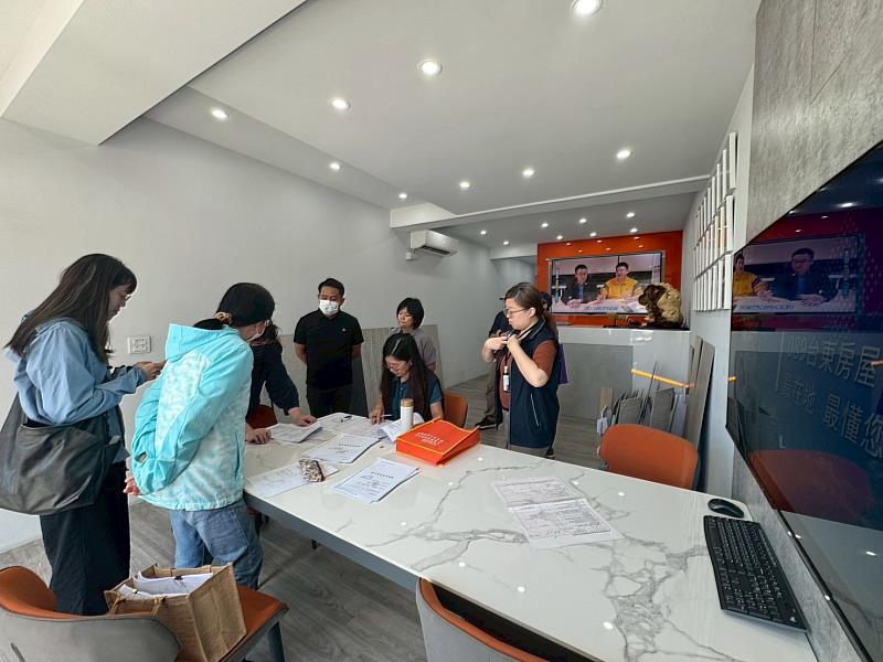 臺東縣持續辦理預售屋建案聯合稽查 保障消費者交易安全