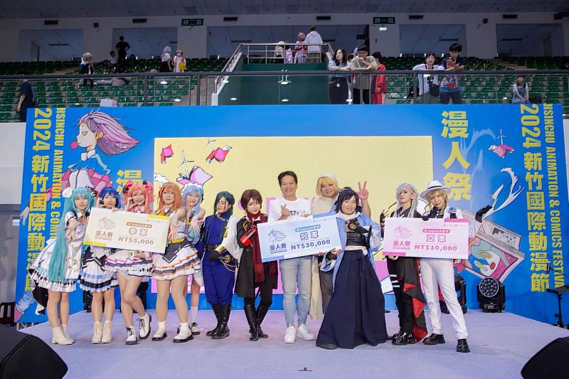 新竹國際動漫節將於6月28日至29日登場,Cosplay大賽總獎金高達6萬元。