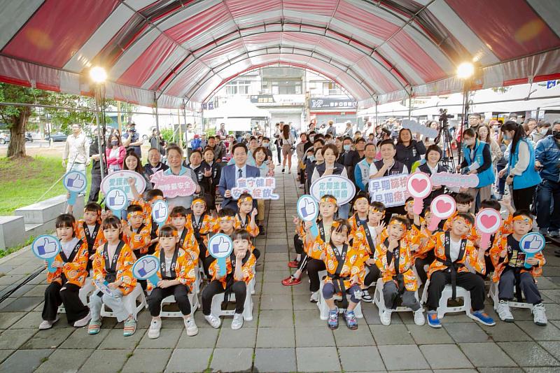 竹市兒童安全健康宣導活動盛大開幕。