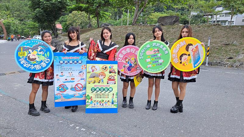 臺東縣金峰鄉衛生所結合紅藜季活動推廣「兒童意外事故預防與安全教育」宣導
