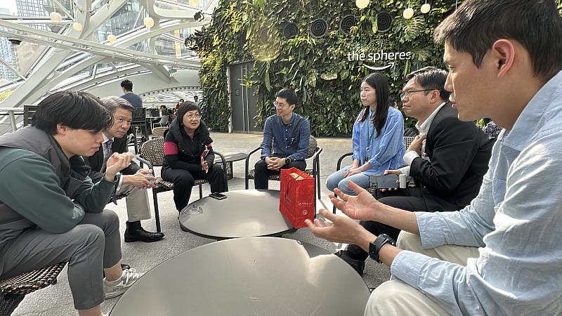 與亞馬遜多位臺灣工程師座談