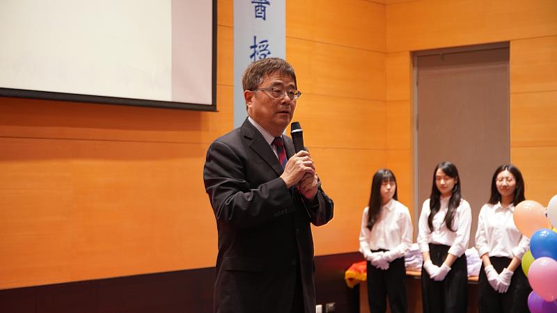 興大詹富智校長致詞