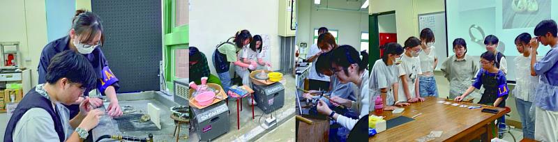 學員認真投入操作。