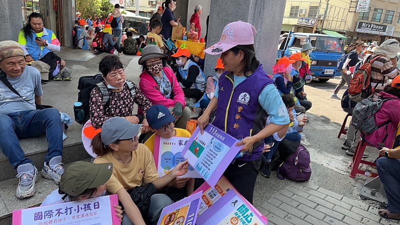 竹市社區防爆宣講人員執行宣導