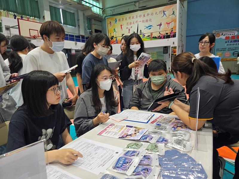 2025大仁就業徵才博覽會活動會場。