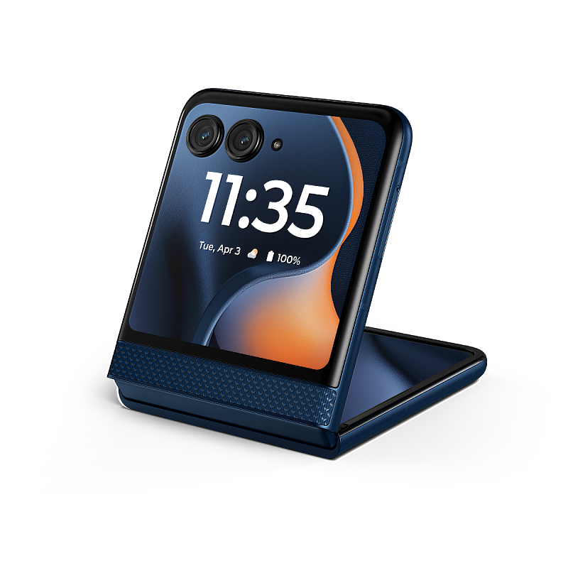 遠傳獨賣moto razr 60潮流新色直布羅陀海藍