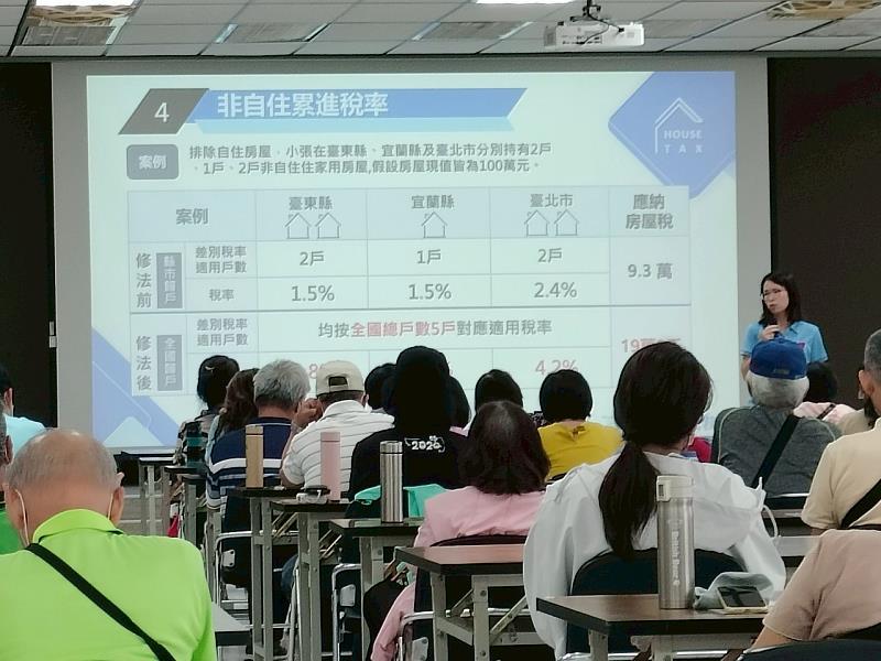 學節稅懂防災 東縣稅務局攜手國稅與消防單位辦理講習宣導 民眾安心又便利
