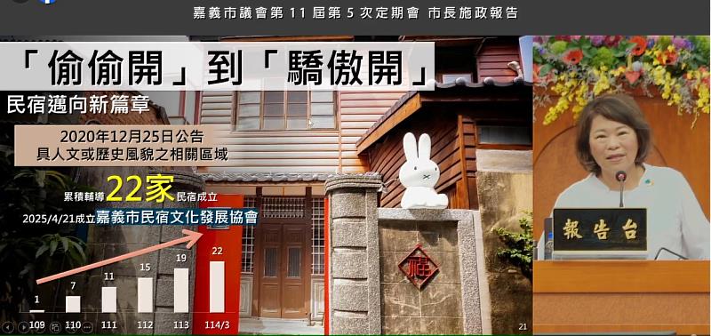 黃敏惠市長施政報告