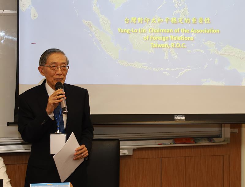 外交部前部長林永樂主題演講。