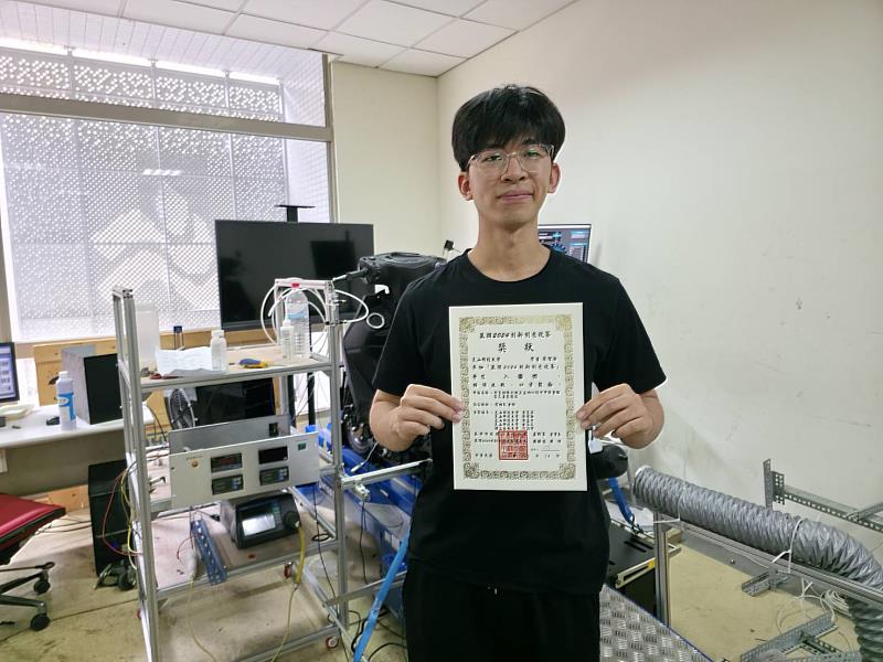 吳昱霖參與萬潤2024創新創意競賽