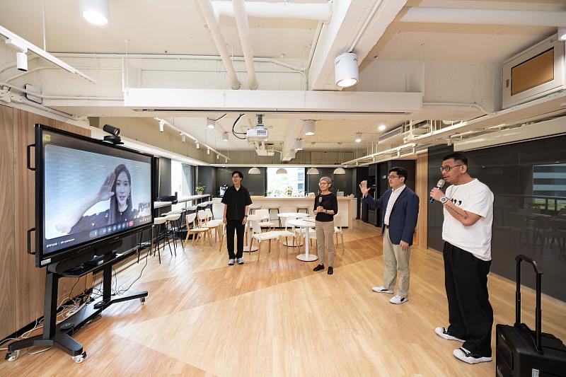文策院與知名藝人林志玲宣佈合作，共同推動具國際市場潛力的影視開發與製作。（文策院提供）