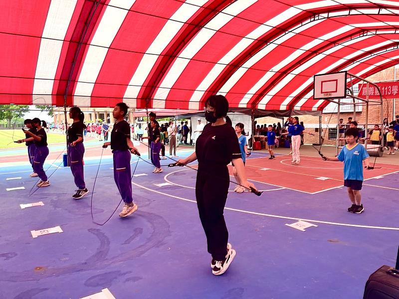 嘉義縣中小學學生健康操、跳繩比賽 展現活力創意