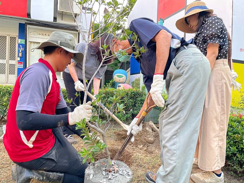 南大不僅實踐開放校園理念，也讓環境教育走入日常生活