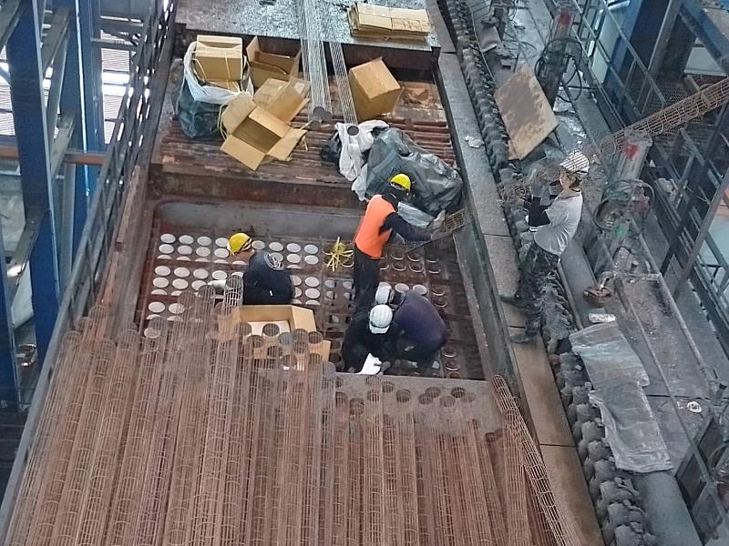 廠商逐一更換廢氣處理設施濾袋