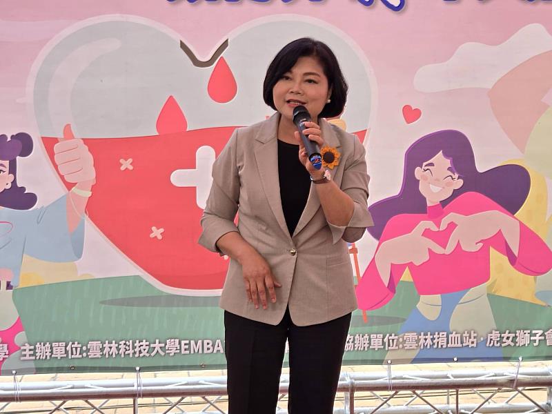 雲林縣長張麗善致詞