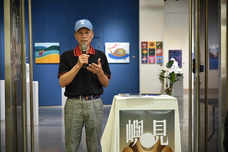 碩士班班導師林永利教授切入展覽主題以「島嶼」鼓勵同學創造出更為豐富的作品。