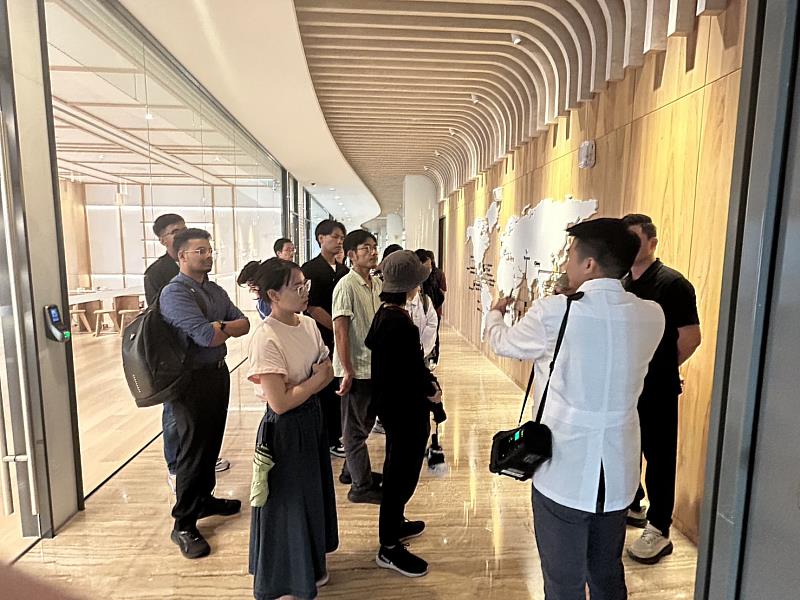 正瀚生技企業參訪參觀咖啡風味物質研究中心
