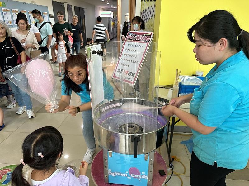 2024汐止運動中心成果展演-棉花糖免費索取