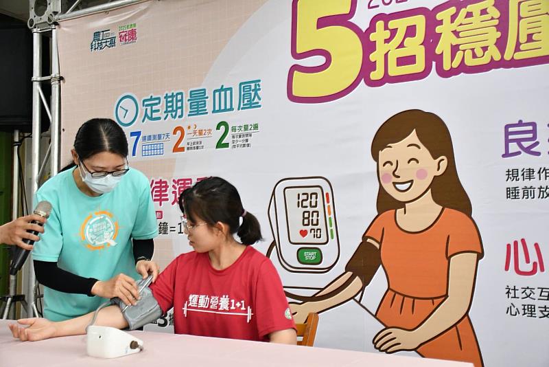 「722量血壓」護健康，嘉義縣衛生局宣導高血壓防治-1