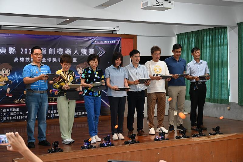 「2025臺東智創機器人競賽」首度登場 75隊伍一較高下 培育科技新星