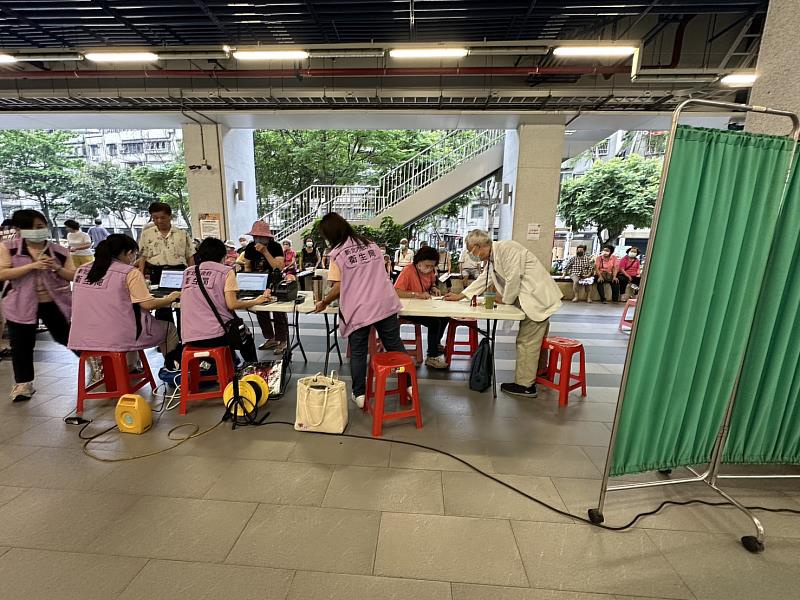 永和區衛生所肺炎鏈球菌疫苗施打