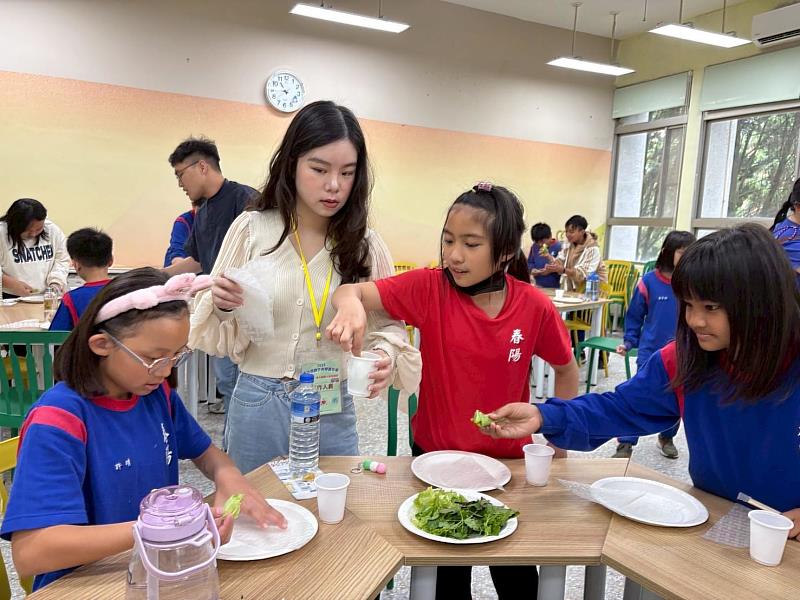 暨大教育學院USR計畫攜親子認識埔里在地食材與環境永續議題