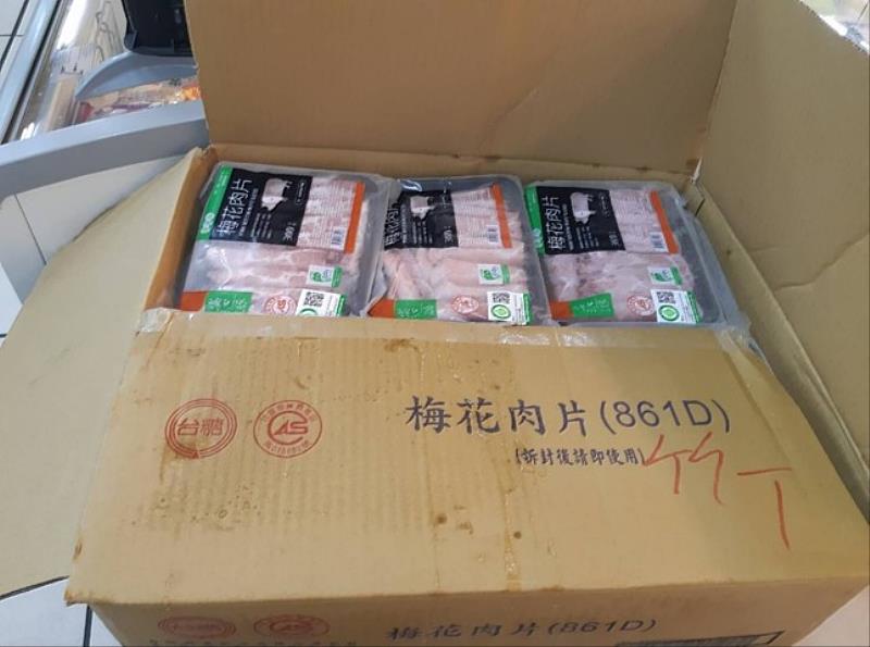 圖3 各場域查驗豬肉標示及抽驗圖示