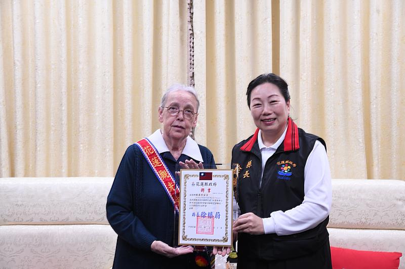 Mayor Hsu Chen-Wei Appoints German Missionary Sis. Monika Gottschild as Tourism&Cultural Ambassador