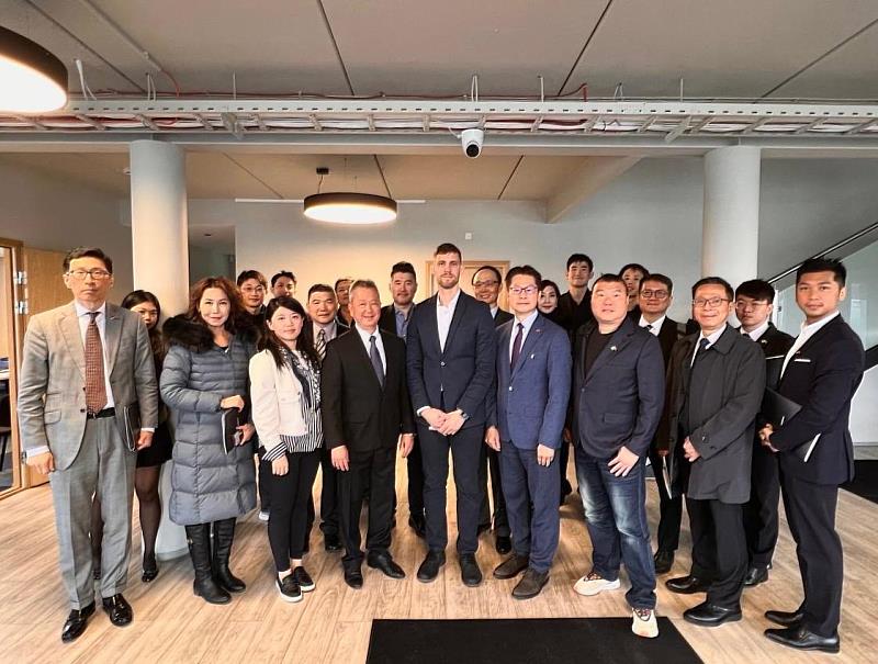 胡主席率台灣卓越無人機海外商機聯盟及國防產業發展協會訪團參訪Theord System、Milrem Robotics及Frankenburg Technologies 等三家國防產業公司。