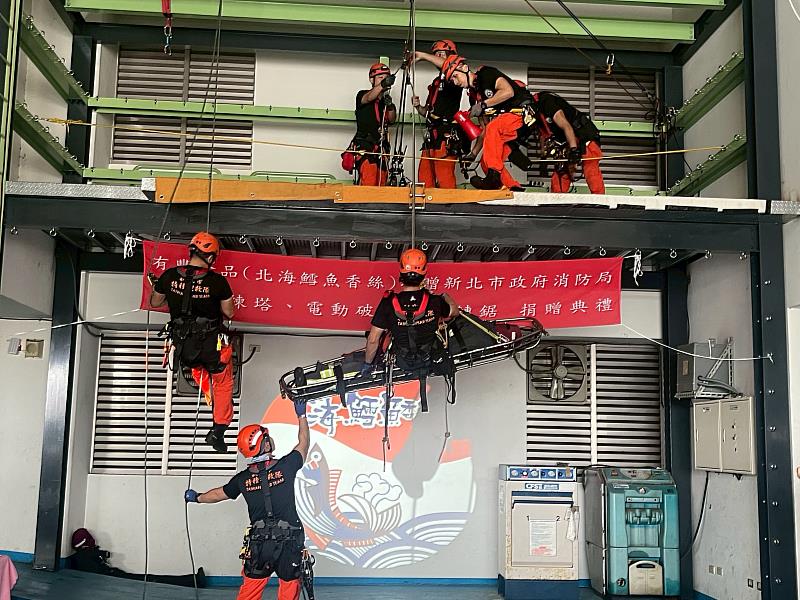 提升消防同仁的作業能力,讓救援工作更加迅速和安全