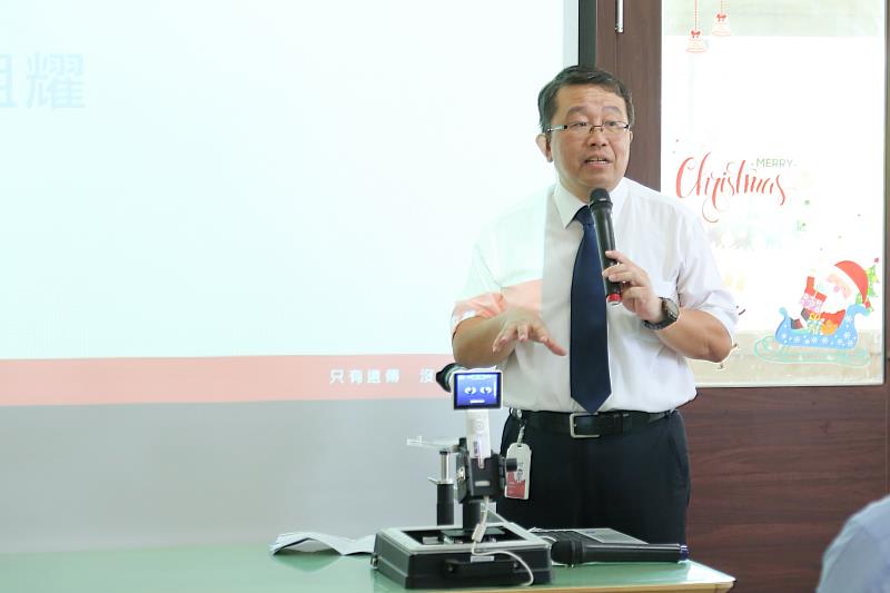 二、遠傳響應國家數位發展政策，以科技弭平城鄉數位落差、提升偏鄉地區醫療服務，並促進數位技術在醫療領域的創新應用。圖為遠傳網路技術副總盧祖耀。