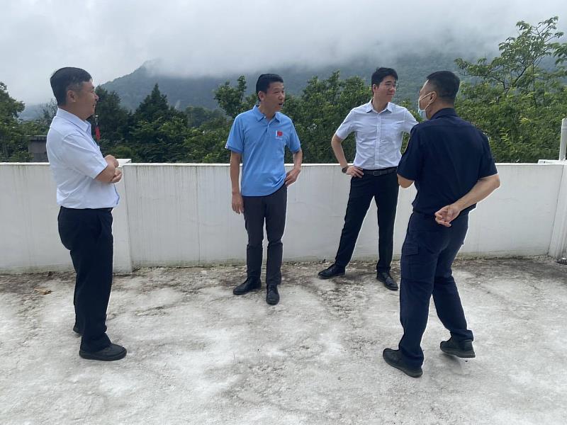 東縣警局蔡燕明局長親往南橫視察「利稻警光山莊」 整修完成再展新風貌提升全國警眷福祉