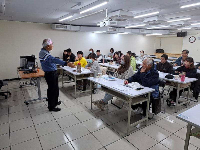 林業及自然保育署臺中分署開設丙種職業安全衛生業務主管教育訓練專班