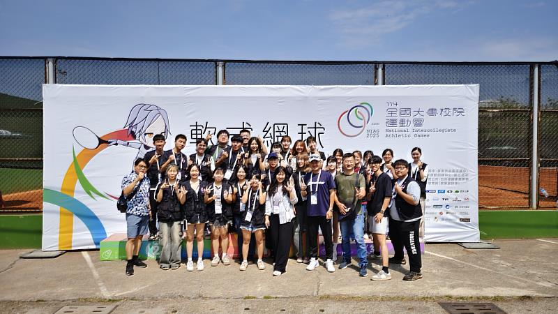 南華大學傳播系順利完成轉播114年全大運軟式網球項目，獲得主辦單位與觀眾一致好評。