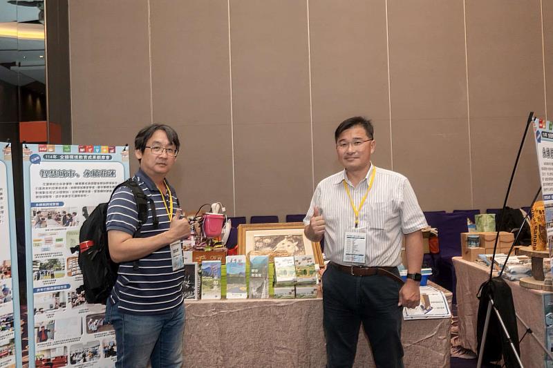 114年全國環境教育成果觀摩會各縣市展示環境教育成果。