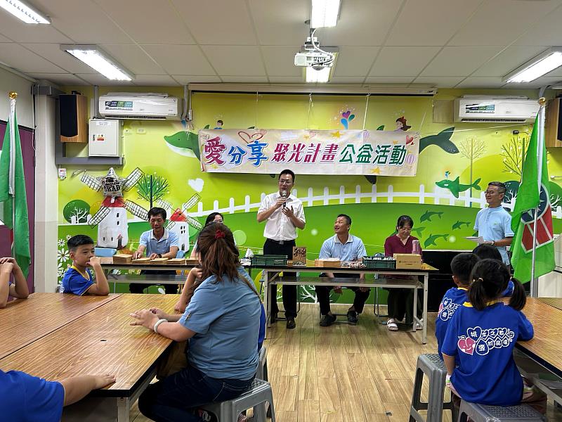 桃源國小林志偉校長致詞