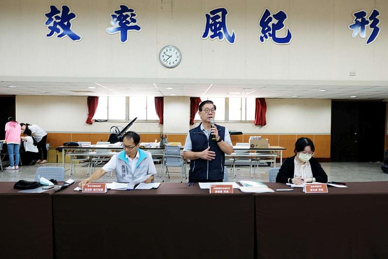 竹市交通部黃運貴司長致詞