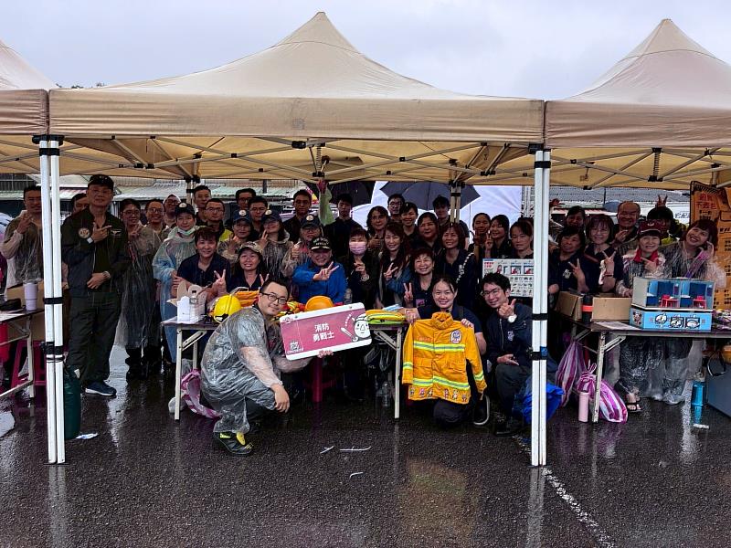 新北市政府消防局陳崇岳局長表示消防局每年皆會定期辦理大型宣導活動，希望透過互動體驗的方式，讓民眾深入了解消防與防災知識，並進一步增強面對災害時的應變能力。