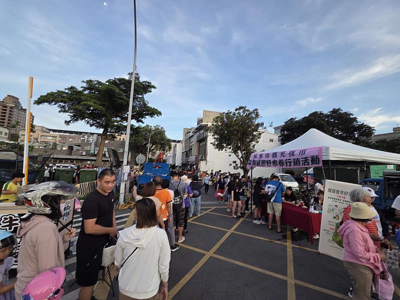 臺東觀光夜市「好市加倍券」環保減碳行銷熱鬧啟動 加倍好康成雙送