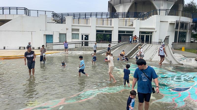 竹市「南寮旅客服務中心親子沙灘」5月3日起開放營運