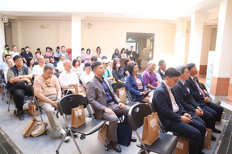 圖二、場域夥伴、合作單位等皆出席開幕儀式