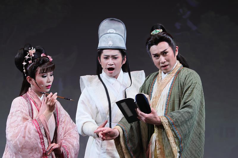 毛斷計畫《文武天香》左起鄭紫雲、吳承恩、古翊汎