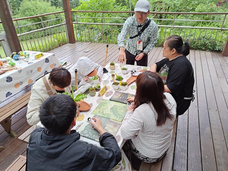 「環境教育人員」訓練班池南環境教育中心實地教學。