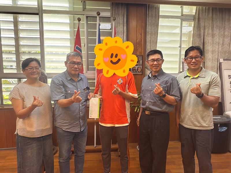 花蓮縣救國團幫助花蓮高工學子度過難關