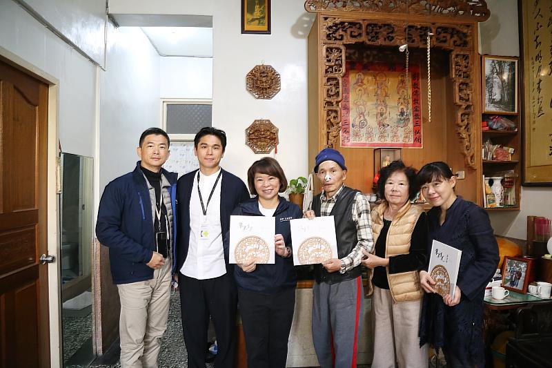 「鑿花」藝師蔡共新辭世　黃敏惠市長深表哀思