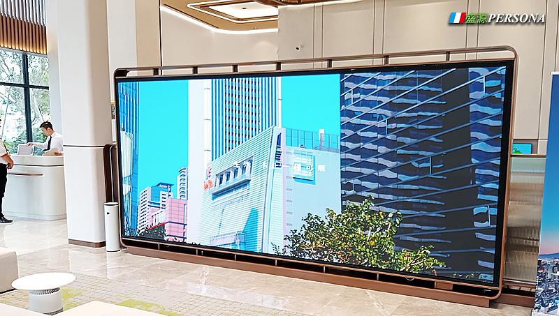 盛源PERSONA實際案例分享：知名企業安裝LED電視牆行銷企業形象影片