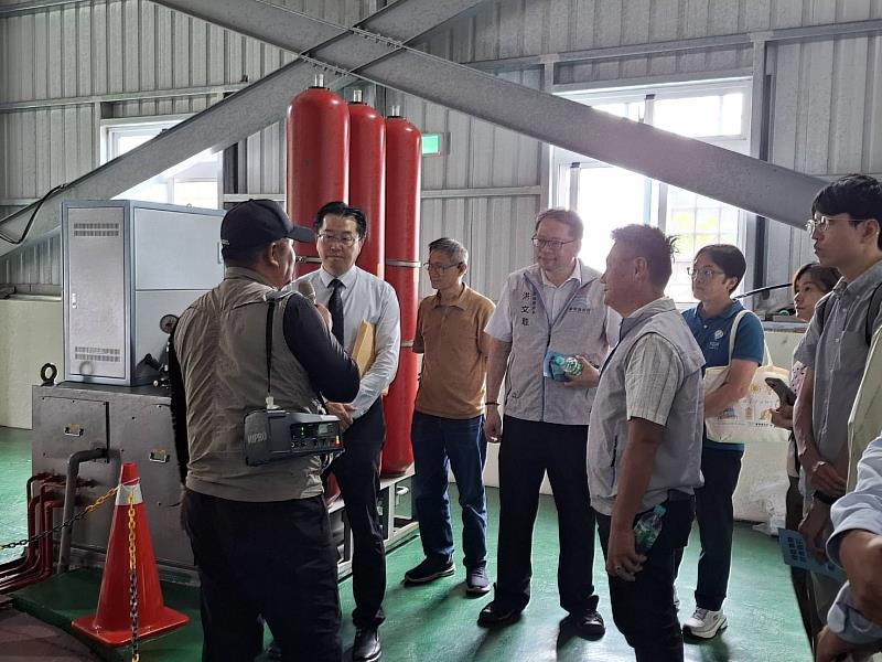 強化法遵誠信 穩定臺東好能源 縣府與東檢聯合訪視綠能業者